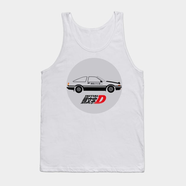 Initial D Tank Top by ANDXS